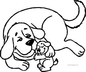 Clifford The Big Red Dog Coloring Page 08