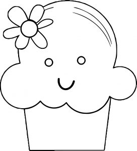 Cupcake Cup Cake Coloring Page 49