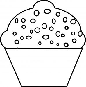 Cupcake Cup Cake Coloring Page 75