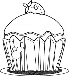 Cupcake Cup Cake Coloring Page 79