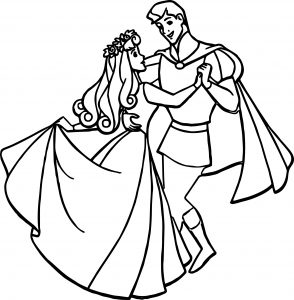 Disney Aurora And Phillip Coloring Pages 26