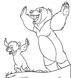 Disney Brother Bear Coloring Pages 06