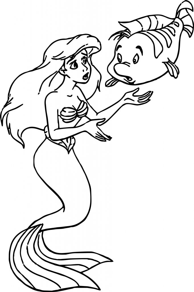 Disney The Little Mermaid 2 Return to the Sea Coloring Page 02 ...