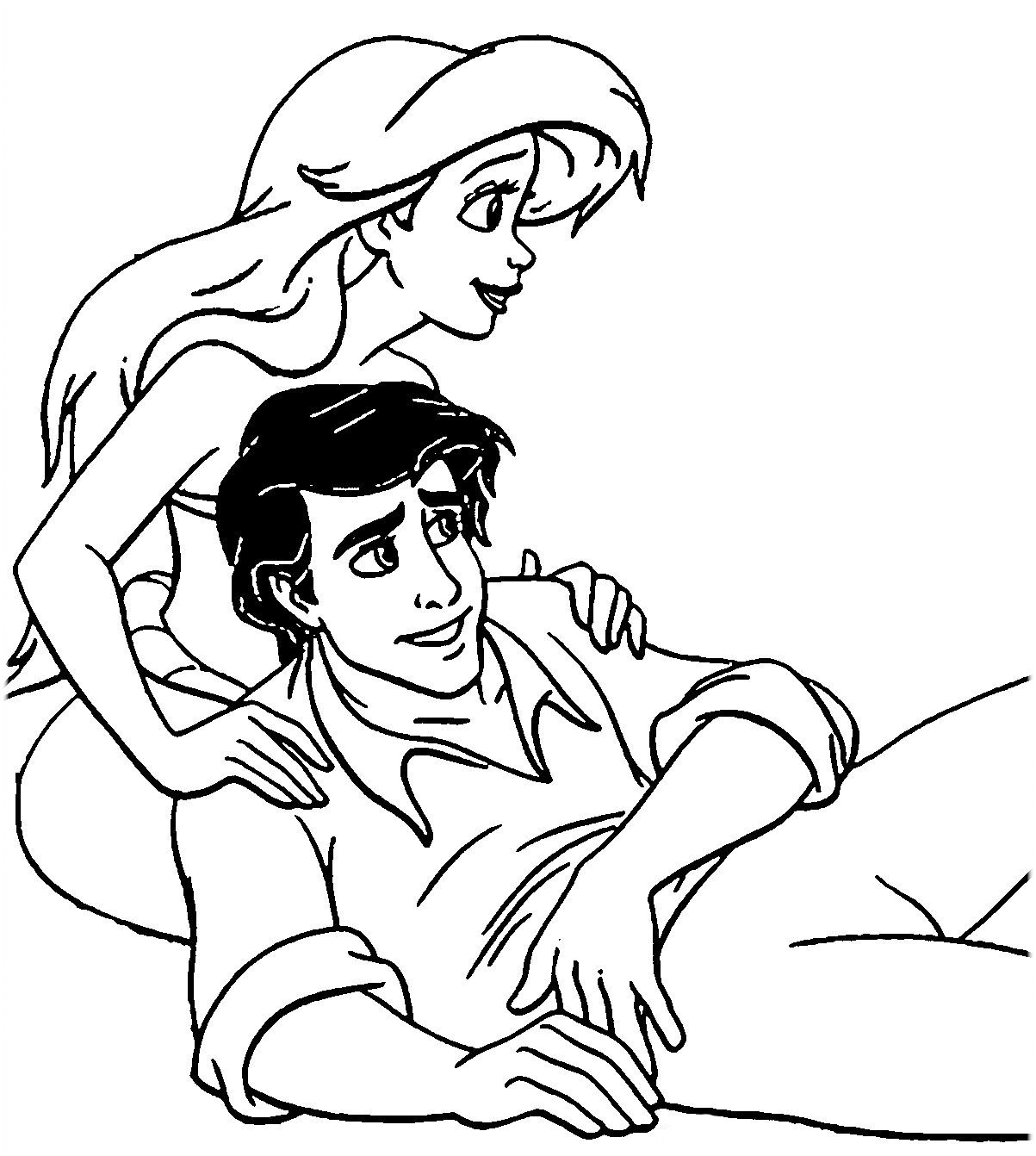 Disney The Little Mermaid 2 Return to the Sea Coloring Page 36 ...