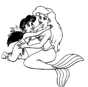 Disney The Little Mermaid 2 Return to the Sea Coloring Page 40