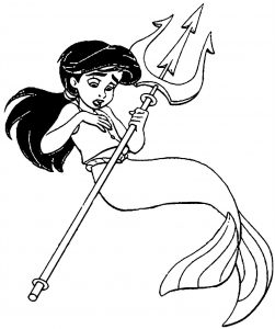 Disney The Little Mermaid 2 Return to the Sea Coloring Page 65