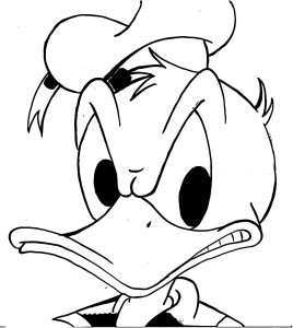 Donald Duck Coloring Page WeColoringPage 064