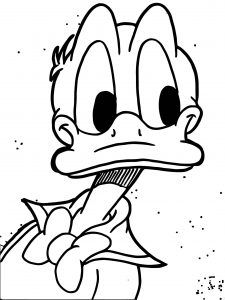 Donald Duck Coloring Page WeColoringPage 065