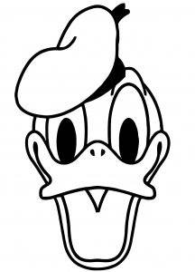Donald Duck Coloring Page WeColoringPage 088