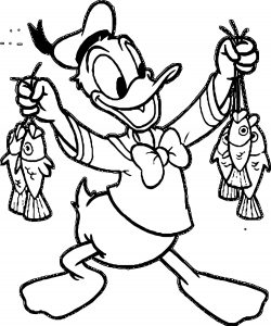 Donald Duck Coloring Page WeColoringPage 098