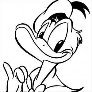 Donald Duck Coloring Page WeColoringPage 133