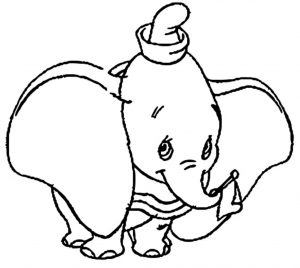 Dumbo Flag 2 Coloring Pages