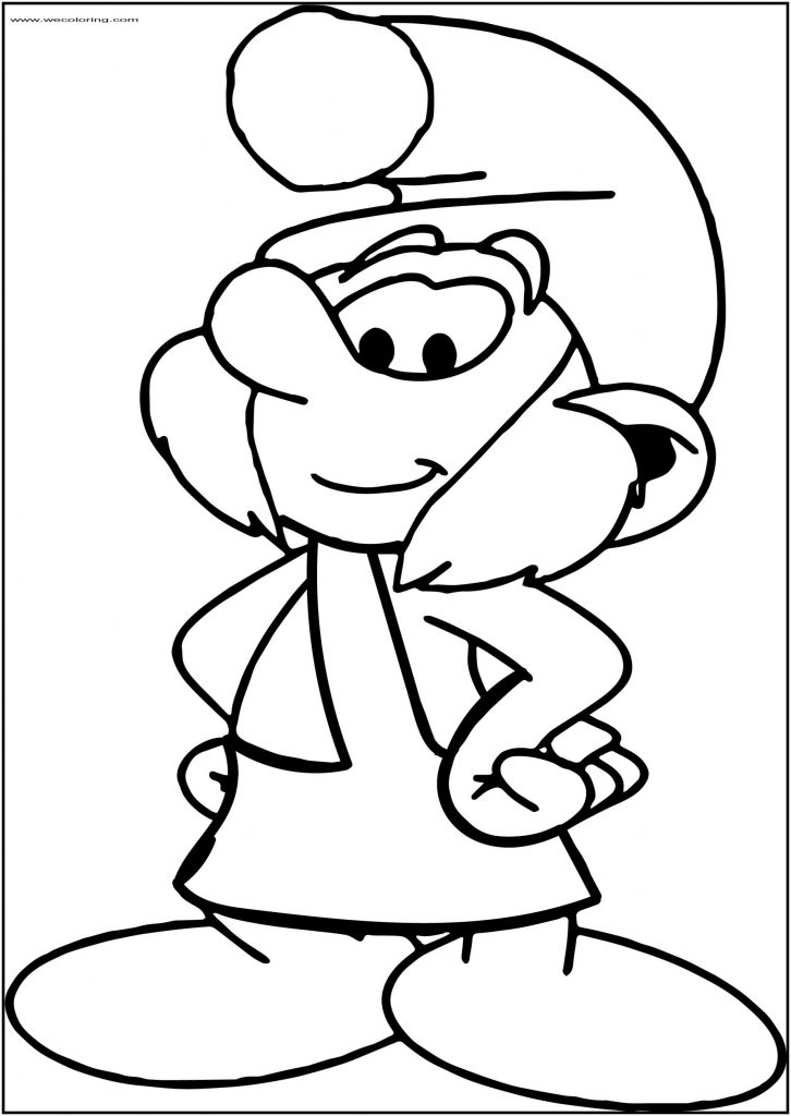 Duncan Mc Smurf Free Printable Coloring Page - Wecoloringpage.com