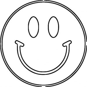 Face Happy Face Cute 009 Coloring Page
