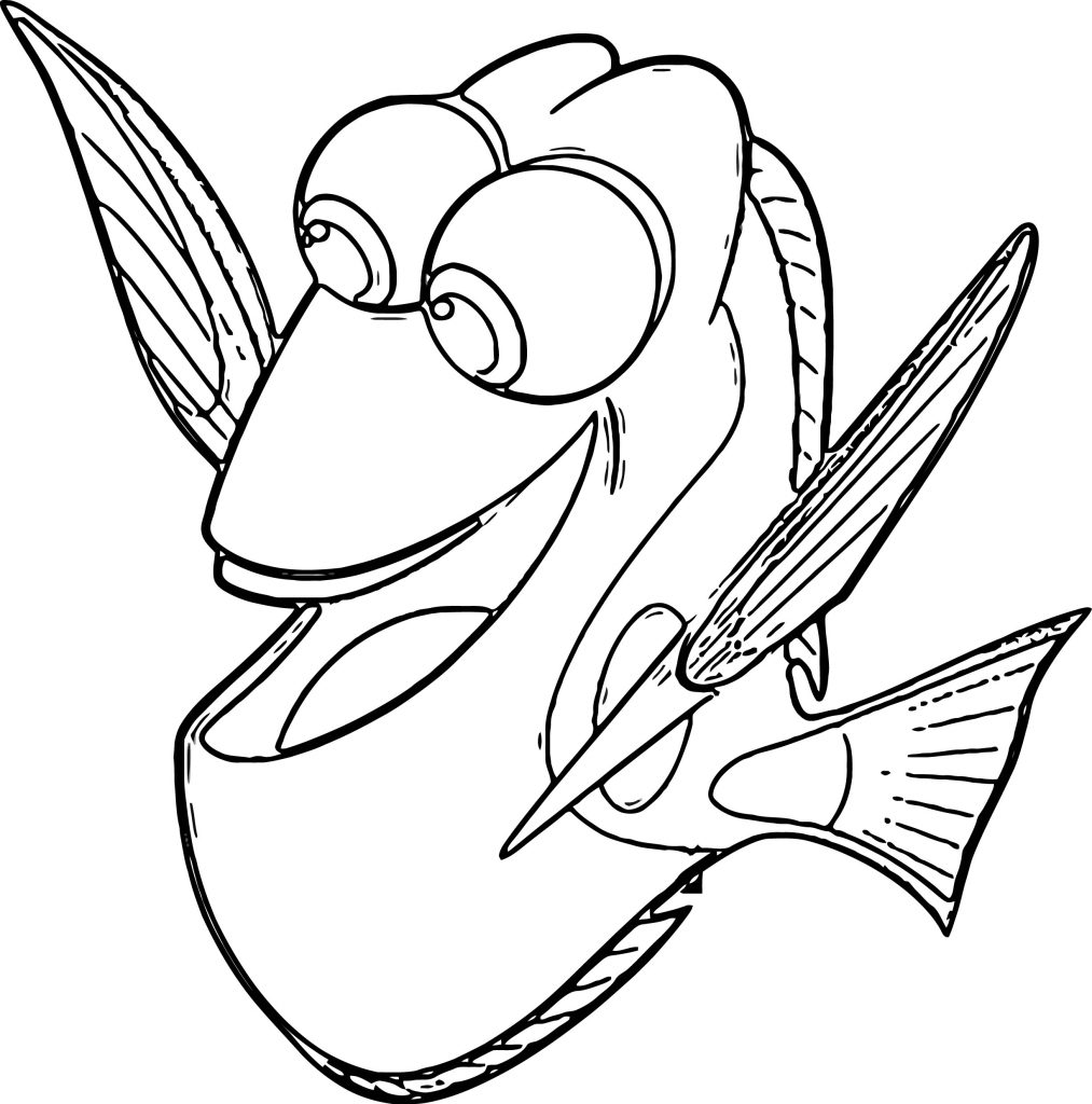 Finding Dory Coloring Pages 11 - Wecoloringpage.com