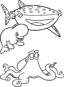 Finding Dory Coloring Pages 20