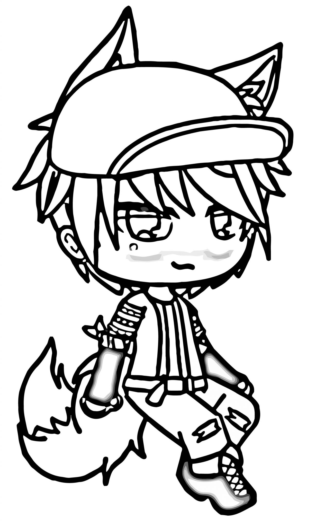 Gacha Life Boycute Blush Blushing Boi Gacha Gacha Coloring Page ...