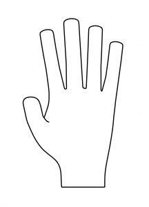 Hand Coloring Page