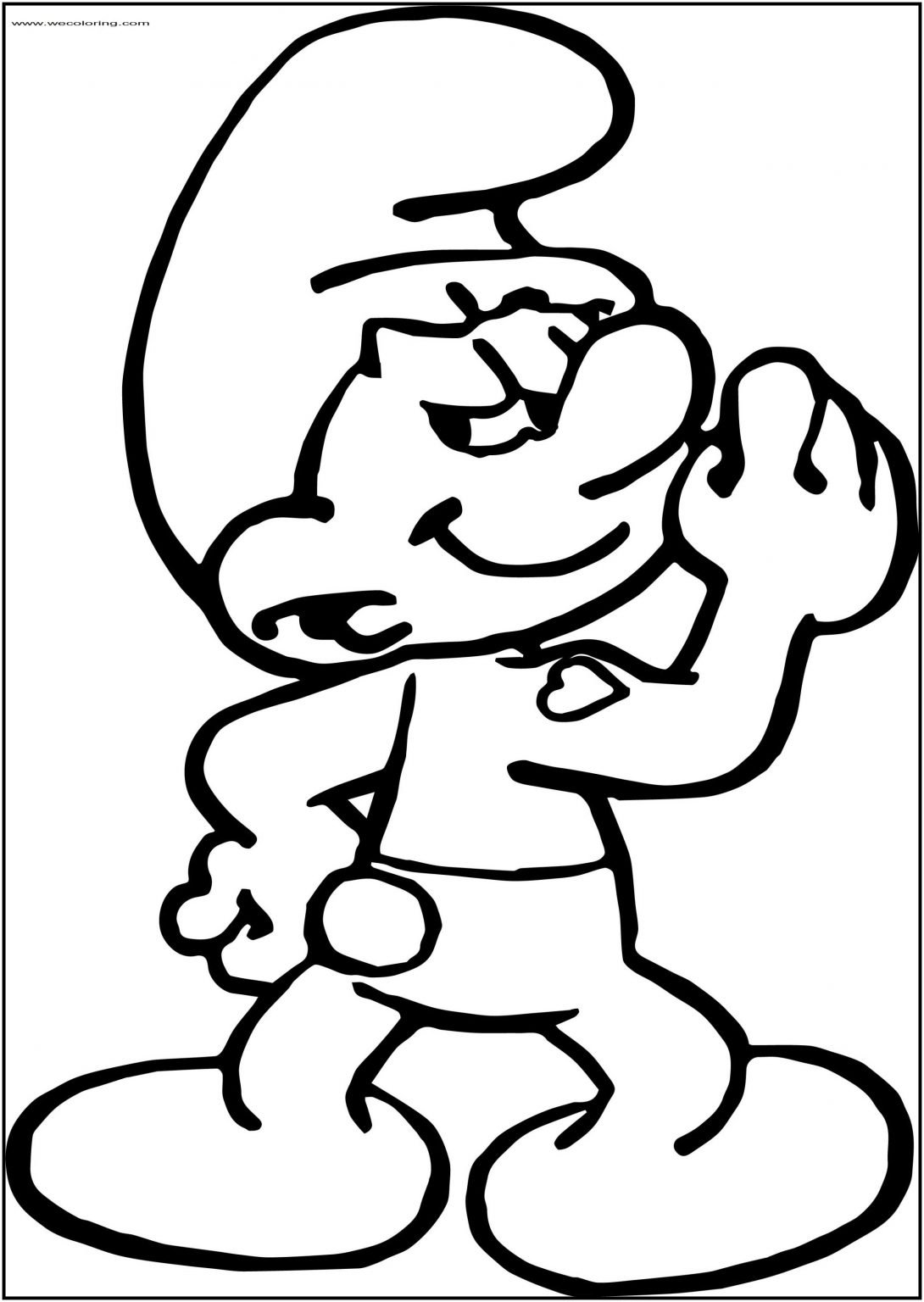 Funny Cartoon Baby Coloring Page - Wecoloringpage.com