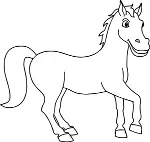 Horse Coloring Page WeColoringPage 022