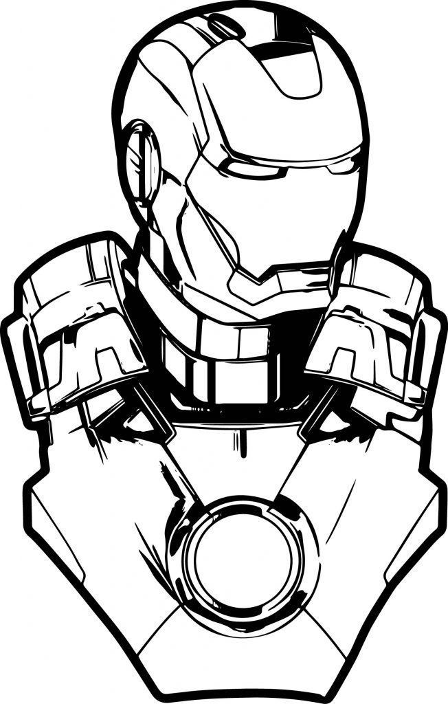 IronMan 02 Best Perfect Coloring Page Iron Man - Wecoloringpage.com