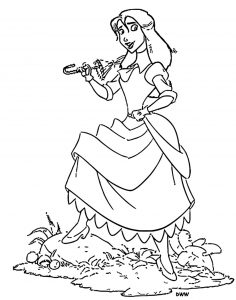 Jane Coloring Page 5