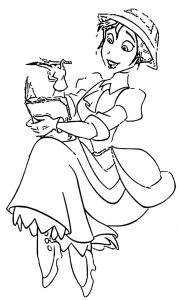 Jane Coloring Pages 2