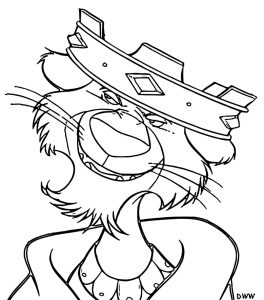 Johncrown Coloring Page