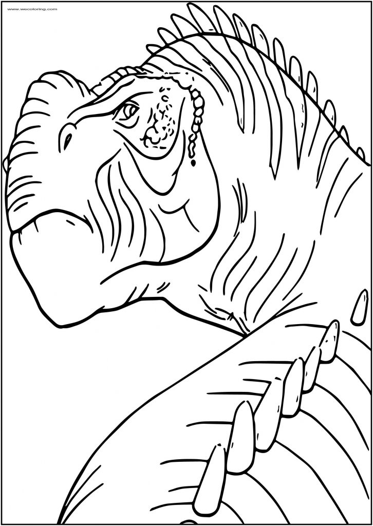 Kron Dinosaur Free Printable Coloring Page - Wecoloringpage.com