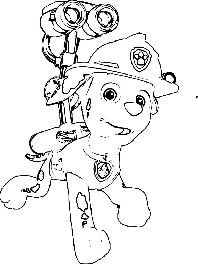 Marshall Coloring Page - Wecoloringpage.com