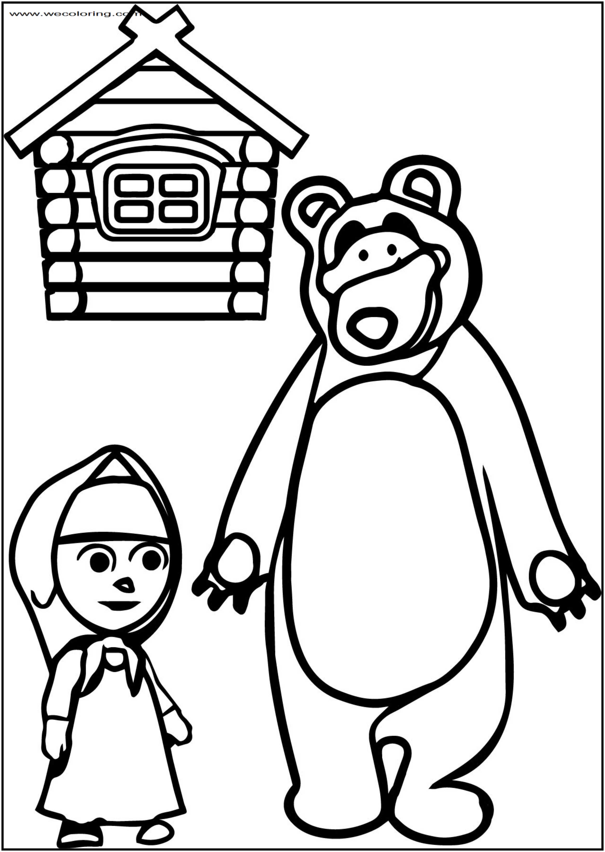 Раскраска маша и медведь 2. Раскраска. Маша и медведь. Раскраска дом Маши и медведя. Маша и медведь рисунок. Маша и медведь картинки раскраски.