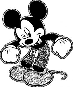 Mickey Mouse Cartoon Coloring Page WeColoringPage 092