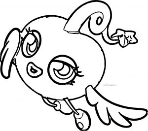 Moshi Monsters Girl Coloring Page