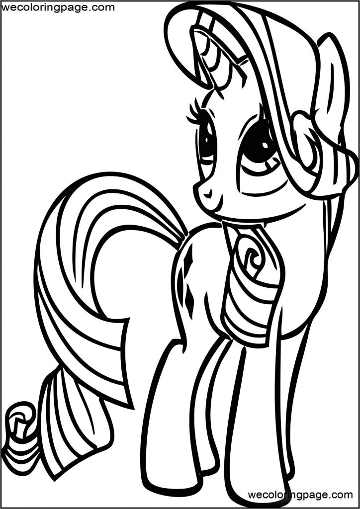 Pony Cartoon My Little Pony Coloring Pages | Wecoloringpage.com