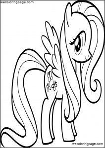 My Little Pony Coloring Page 07