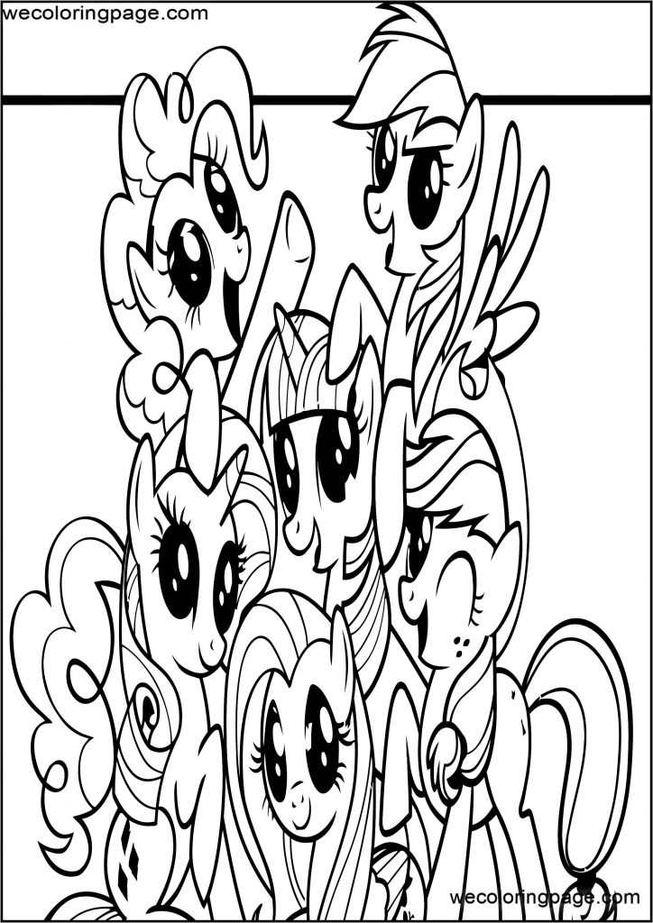 My Little Pony Coloring Page 31 - Wecoloringpage.com