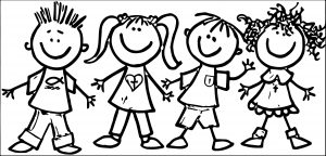 Preschool Clip Art 261 Kids Coloring Page