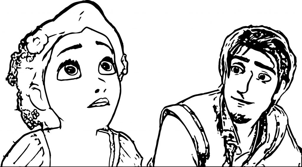 Rapunzel And Flynn Coloring Page Wecoloringpage 39 3157