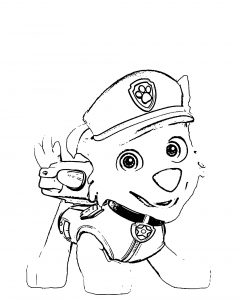 Rocky  Coloring Page