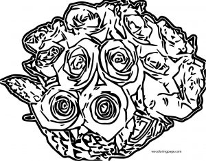 Rose Coloring Page 22