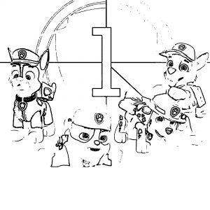 Silly Short Paw Goofs And Bloopers 1x1 238 Coloring Page