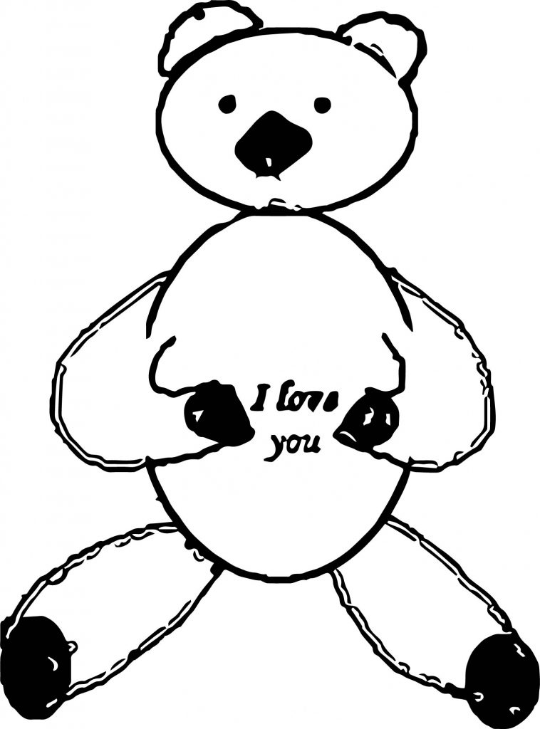 Small Bear Coloring Page (2) - Wecoloringpage.com