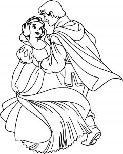 Snow White And The Prince Coloring Page 21