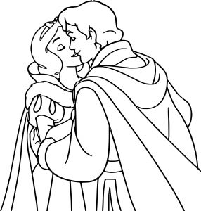 Snow White And The Prince Coloring Page 27