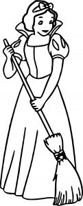 Snow White Coloring Page 037
