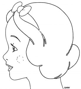Snow White Coloring Page 043