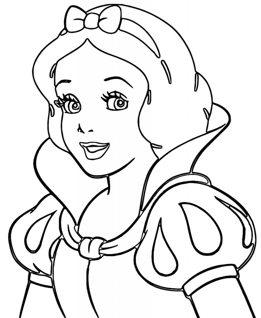 Snow White Coloring Page 079 - Wecoloringpage.com