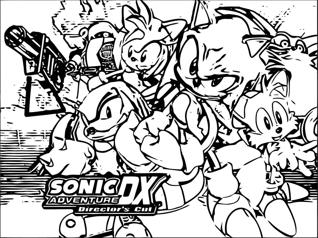 Sonic The Hedgehog Coloring Page WeColoringPage 205 - Wecoloringpage.com