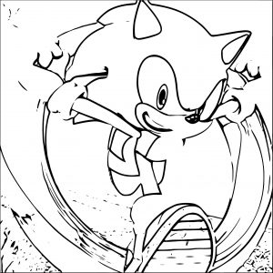 Sonic The Hedgehog Coloring Page WeColoringPage 226