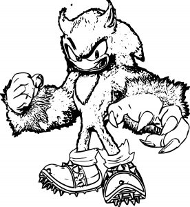 Sonic The Hedgehog Coloring Page WeColoringPage 283